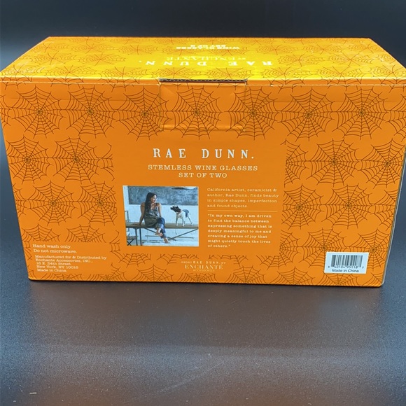 Rae Dunn Wine Glass Set - Picture 2 of 3